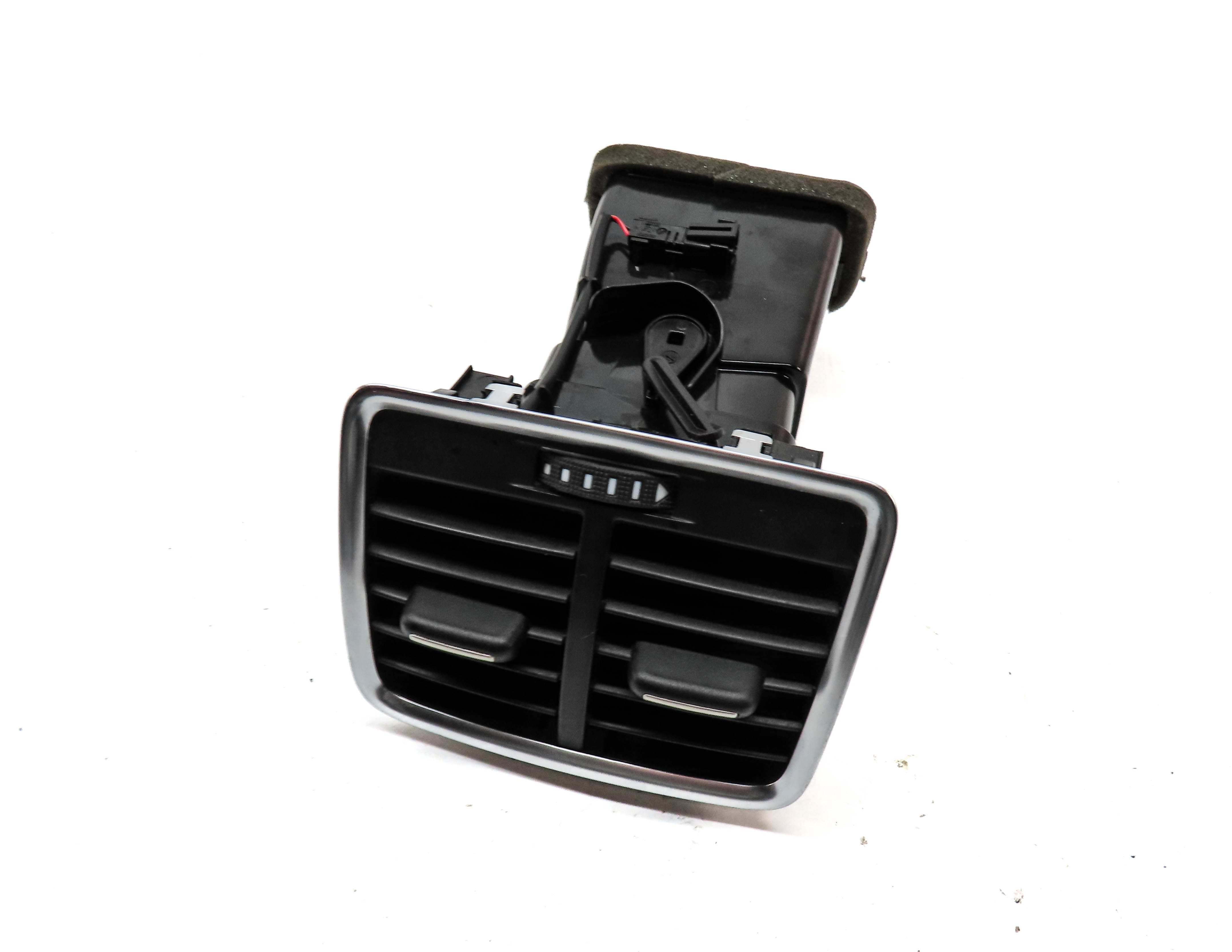 2015 AUDI Q3 SUV (8U) REAR CENTER CONSOLE HEAT AIR AC HVAC DUAL VENT (Gray) — exact item pictured